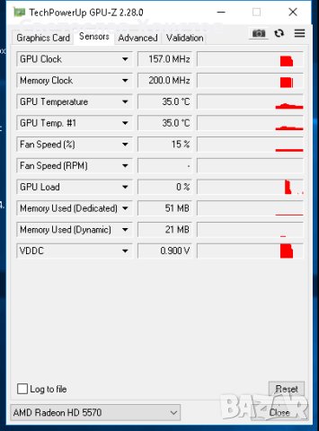 Продавам видео карта AMD Sapphire HD5570 1GB DDR3 128bit VGA DVI DP LP PCI-E, снимка 6 - Видеокарти - 41020090