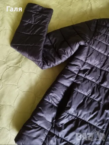 Олекотено черно яке/146 размер , снимка 2 - Детски якета и елеци - 49507440