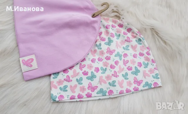 Детски шапки пролет/есен, снимка 12 - Шапки, шалове и ръкавици - 49585974