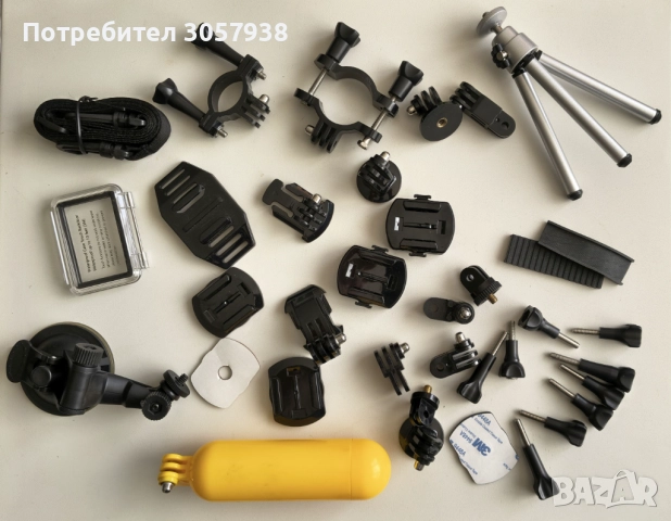 Аксесоари за екшън камера (GoPro, DJI, Insta360, Sony, SJCAM)