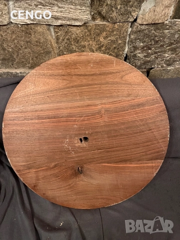 Розетки за полилей от орехово дърво (антика), снимка 3 - Полилеи - 43787895