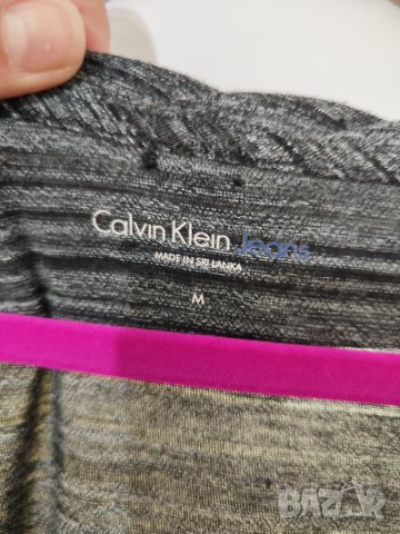 Разпродажба! Calvin Klein оригинална дамска маркова тениска, М, снимка 8 - Тениски - 36618947