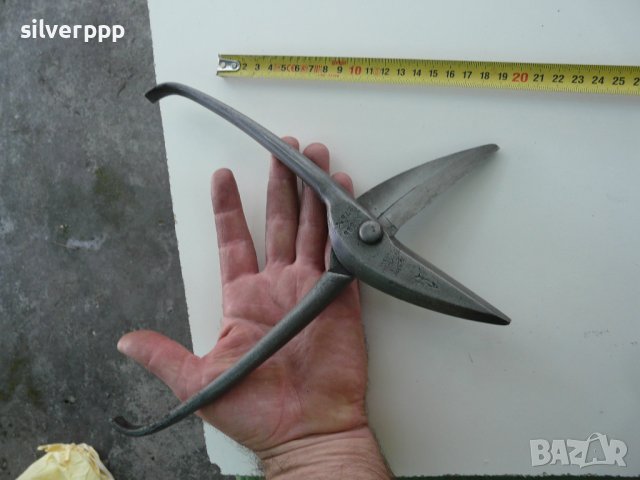  Шведска ножица за ламарина Eskilstuna , снимка 3 - Други инструменти - 42249328