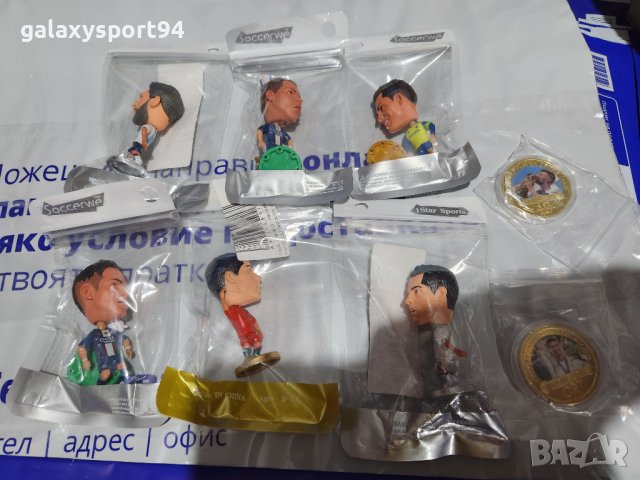 Фигурка Табелки Ключодържател Брошка Неймар Мбапе Меси 2023г, снимка 2 - Футбол - 42002324