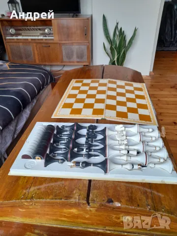 Стар Руски шах,шашки, снимка 3 - Други ценни предмети - 48643203