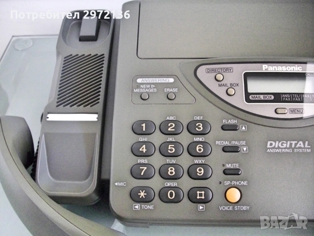 Panasonic KX-F700C телефон със секретар/копир и факс, снимка 2 - Стационарни телефони и факсове - 53136149