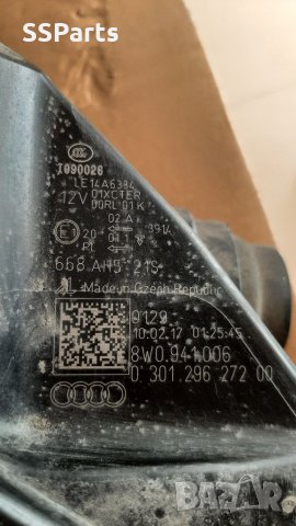 Д.фар Bi-Xenon Audi A4 (B9) от 2015г, снимка 11 - Части - 41242152