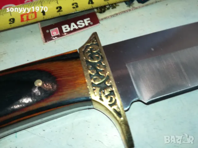 НОЖ СЪС ЗЛАТНИ ОРНАМЕНТИ 1903250818, снимка 14 - Ножове - 49552395