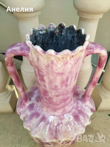 Керамична немска ваза за пода, снимка 8 - Вази - 51001586