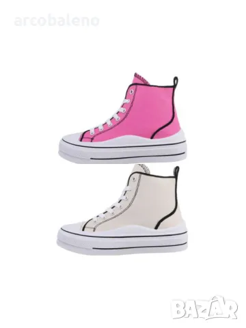 Дамски високи кецове, 2цвята 