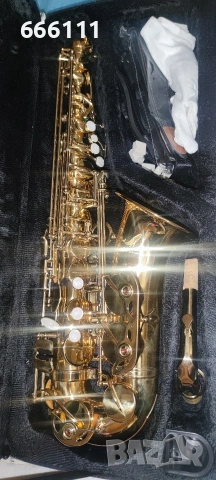 Алт саксофон-чисто нов, снимка 6 - Духови инструменти - 53239925