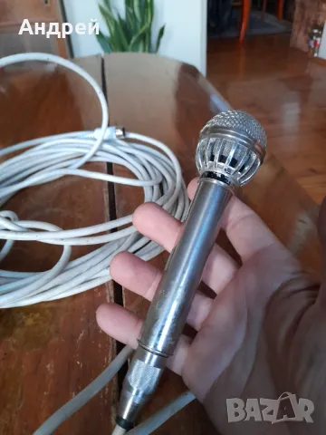Стар микрофон Респром МД 801, снимка 2 - Антикварни и старинни предмети - 48141362