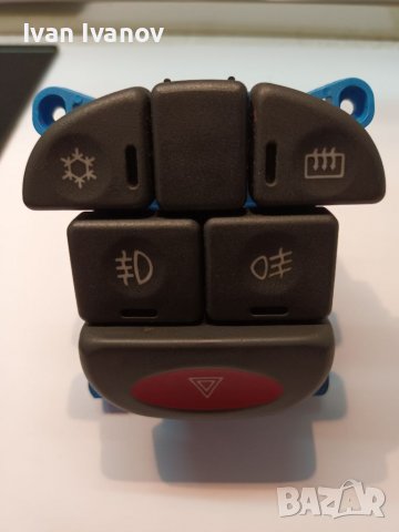 Бутони, копчета, за Lancia Y 95-03г. за централната конзола 735275135