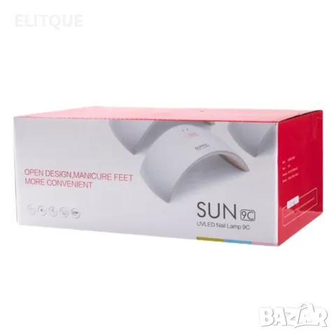 “SUN 9С” UV-LED Лампа за нокти 24W, снимка 7 - Електрически пили за пети - 48646643