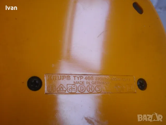 400 ВАТА МАЛКА НОВА МИНИ ЕЛЕКТРИЧЕСКА ПЕЧКА ТУРИСТИЧЕСКА СЕШОАР НЕМСКА СТАРО КАЧЕСТВО KRUPS SOLITAR, снимка 15 - Отоплителни печки - 48329308