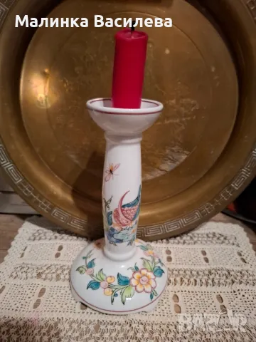 порцеланов свещник , снимка 6 - Декорация за дома - 49201403