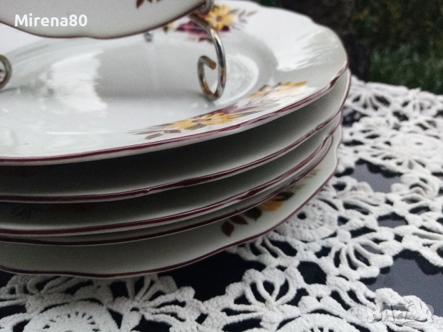 Български чинии - 12 бр., снимка 3 - Чинии - 52497840