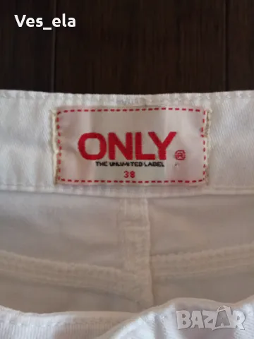 бели дънки ONLY, снимка 3 - Дънки - 49274601