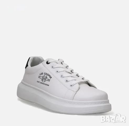 Мъжки  маратонки Lee Cooper White G, снимка 2 - Кецове - 55883846