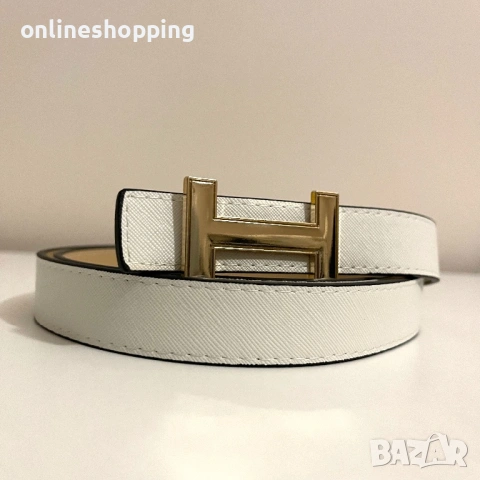 **НОВИ** стилни ДВУЛИЦЕВИ колани Hermes, опаковани в подаръчна кутия, снимка 9 - Колани - 53115538