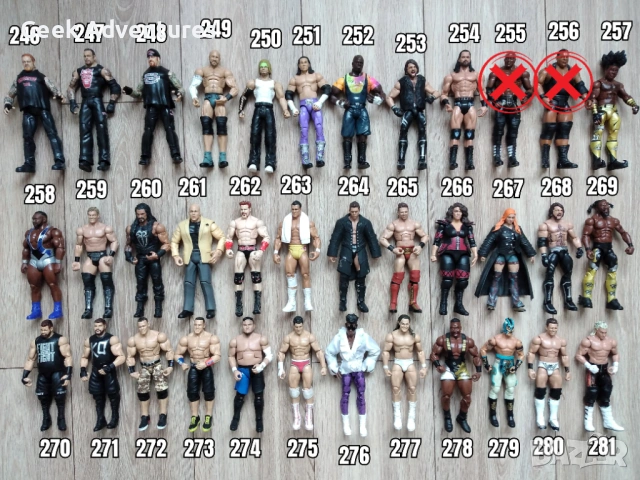 Екшън Фигурки WWE Кеч Pro-Wrestling Action Figures Dean Ambrose Hogan Cena, снимка 8 - Колекции - 46527048