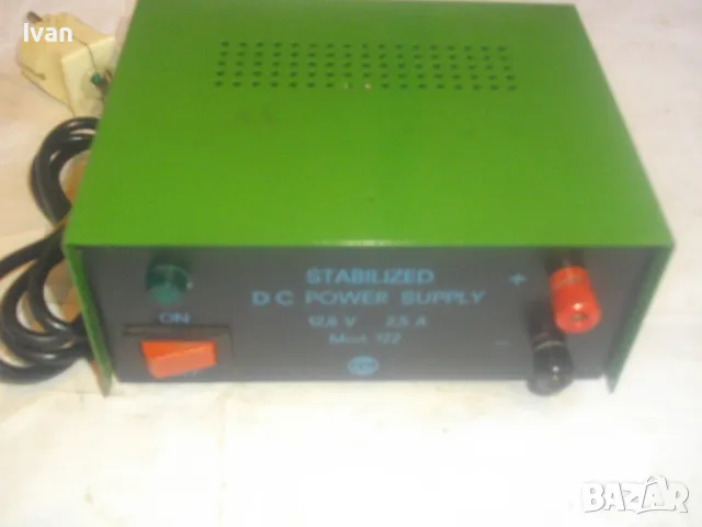 12,6V 2,5A СТАБИЛИЗААТОР НА ПОСТОЯНЕН ТОК ОТ 220 НА 12,6 ВОЛТА STABILIZED DC POWER SUPPLY Mod.122, снимка 18 - Друга електроника - 49750838