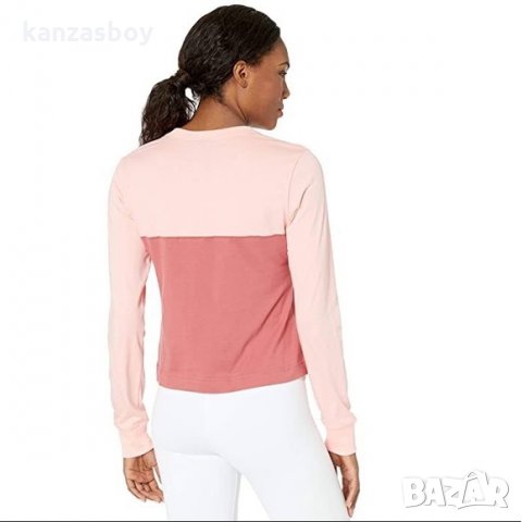 NIKE Heritage Long Sleeve Color Block Top - страхотна дамска блуза , снимка 2 - Спортни екипи - 35663787