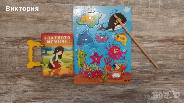 Игра за моделиране Magic ball, Магнитн рибки и книжка, снимка 3 - Игри и пъзели - 42369642