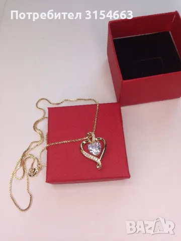 Колие с кристали , снимка 3 - Колиета, медальони, синджири - 49642995