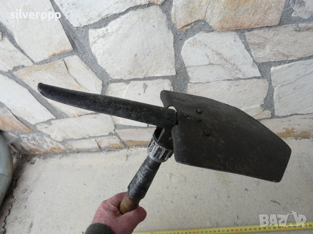  Стара военна сгъваема кирко лопата , снимка 3 - Антикварни и старинни предмети - 44311151