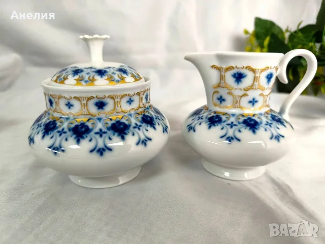 Krautheim & Adelberg захарница чайник и латиера