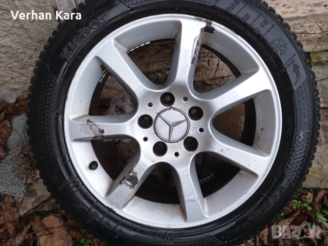 Mercedes komplekt 205 /55/16, снимка 11 - Гуми и джанти - 52653245
