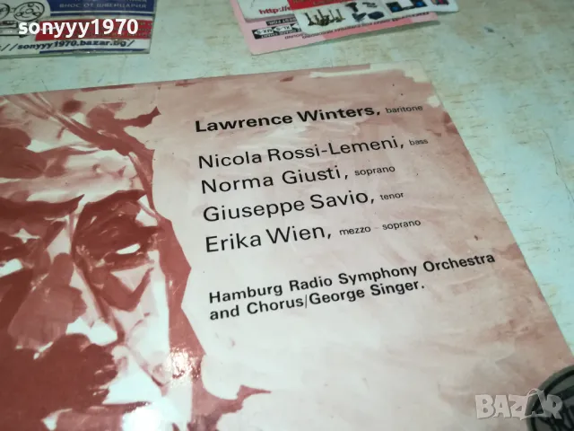 NABUCCO VERDI-ПЛОЧА ОТ ДАНИЯ 1411241223, снимка 4 - Грамофонни плочи - 47966283