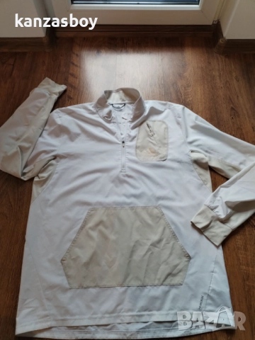 adidas Jacket Fast 1/2 ZIP - мъжка ръннинг ветровка Л, снимка 8 - Спортни дрехи, екипи - 52056269