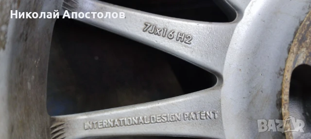 Джанти OZ racing 7x16 4x100, снимка 6 - Гуми и джанти - 50723250