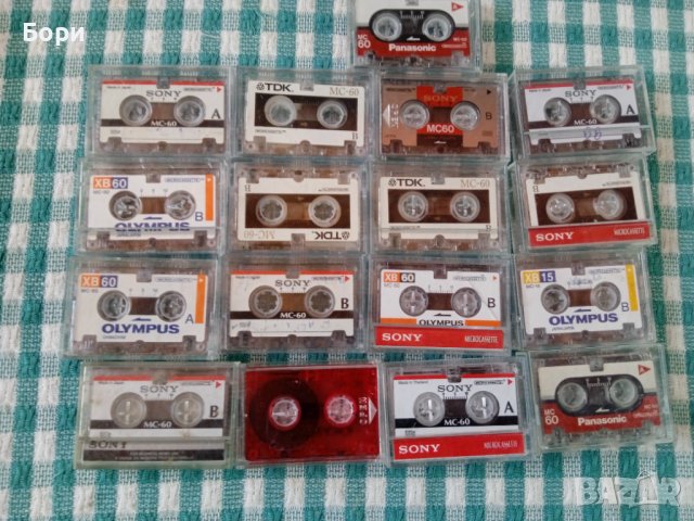 Микрокасети SONY,TDK,OYMPUS