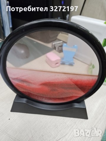 3D движеща се пясъчна картина,дълбоководен пясъчен пейзаж,размер 18cm х 19cm (7 инча), снимка 2 - Декорация за дома - 41856913