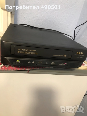 Видео рекордер АKAI VS-R110EDG vhs , снимка 2 - Плейъри, домашно кино, прожектори - 56184594
