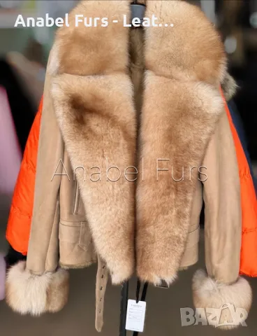 Дамски палта от естествена кожа, снимка 10 - Палта, манта - 48235634