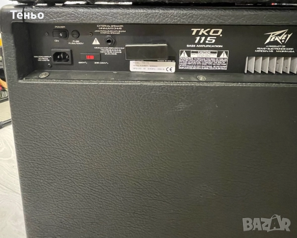 Усилвател,кубе за бас китара Peavey made in USA, снимка 4 - Други - 52605358