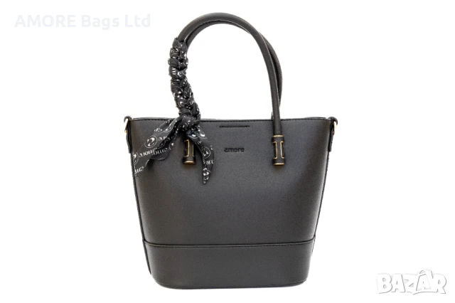 Класическа дамска чанта AMORE Eleonora - Black