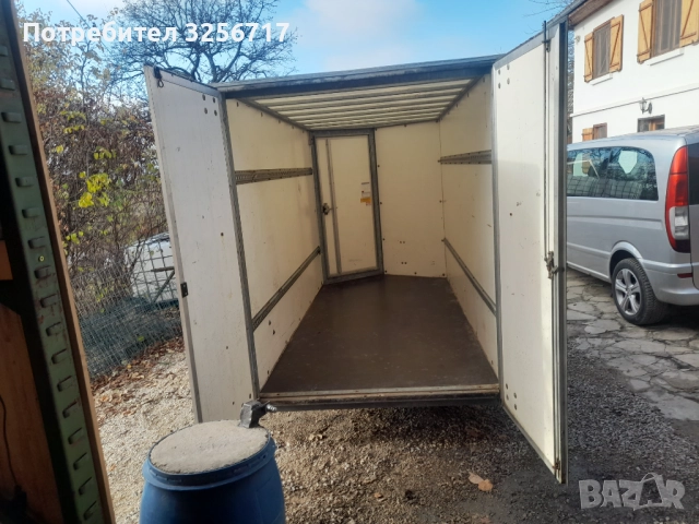 Затворено Ремарке 2700кг. Ифор Уилямс Iford Williams. Модел BV105G, снимка 2 - Ремаркета - 52806634