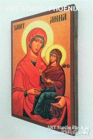 Икона на Света Анна icona Sveta Anna, различни изображения, снимка 6 - Икони - 14992805