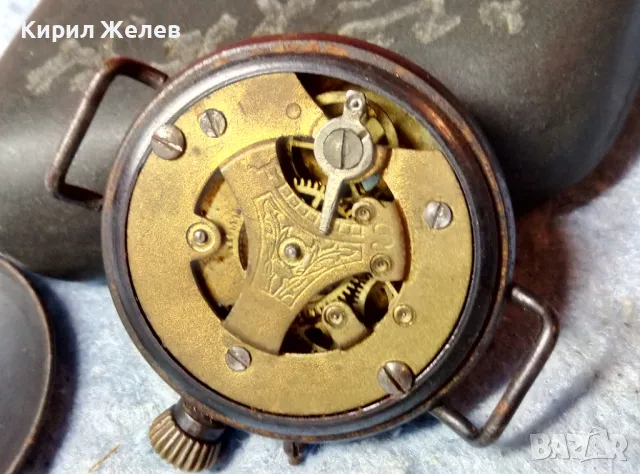 Стар РЯДЪК КОЛЕКЦИОНЕРСКИ МОДЕЛ НЕМСКИ ДЖОБЕН ЧАСОВНИК ПРЕПРАВЕН на РЪЧЕН 47628, снимка 7 - Антикварни и старинни предмети - 48288535