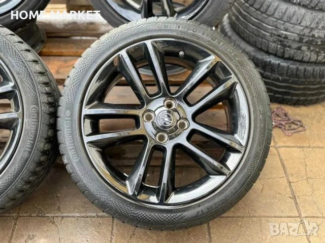 4х100 Джанти 17 цола Опел Корса Адам 4x100 Opel Corsa Adam Оригинални джанти ET 44 J 7 ЦО 56.6, снимка 2 - Гуми и джанти - 53663122
