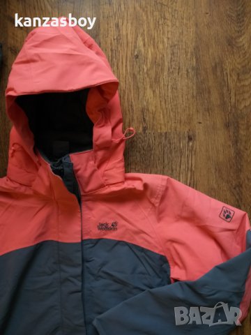 jack wolfskin - страхотно дамско яке-мембрана КАТО НОВО, снимка 3 - Якета - 39245570