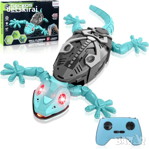 Движещ се по стени гущер Gecko с дистанционно управление, снимка 4 - Коли, камиони, мотори, писти - 53863014