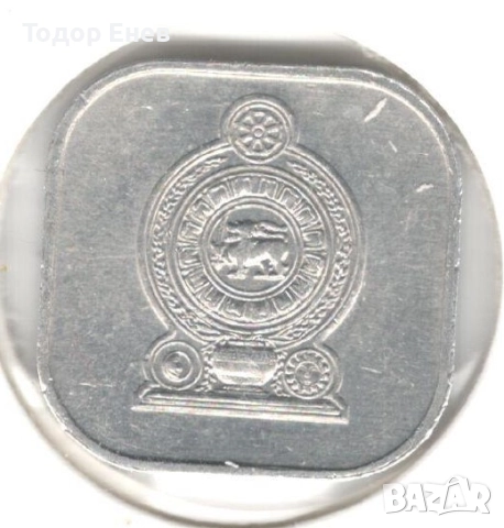 Sri Lanka-5 Cents-1978-KM# 139a, снимка 2 - Нумизматика и бонистика - 52647067