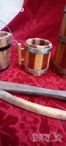 стари дървени предмети от бита, снимка 9 - Антикварни и старинни предмети - 52442936