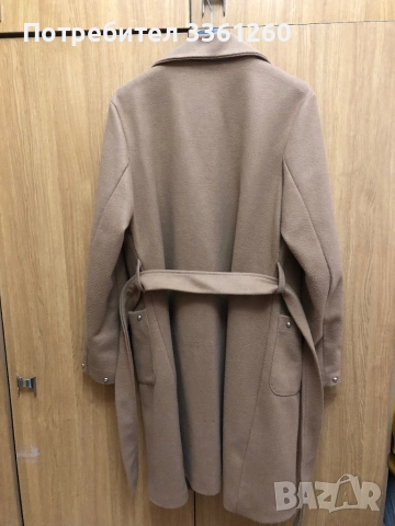 Палто в цвят карамел, снимка 2 - Палта, манта - 51530612